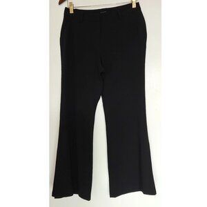 Haute Hippie Audrey Split Leg Mid-High Rise Flared Bootcut Pants Cropped Petite
